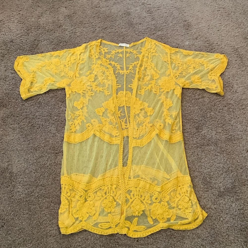 Anna-Kaci sheer top